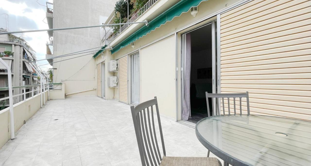 アテネFilis Sunny 80Sqm Apt In Viktoriaアパートメント エクステリア 写真